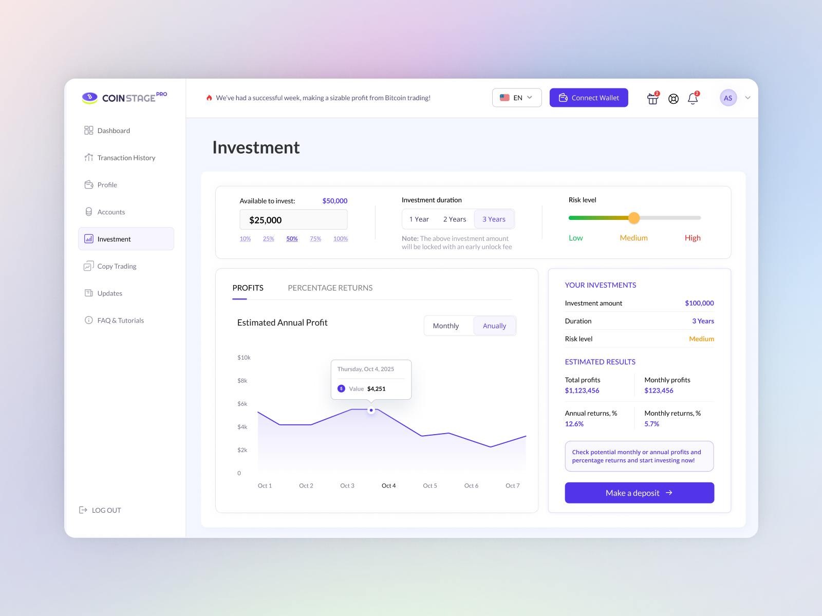 Investment Dashboard