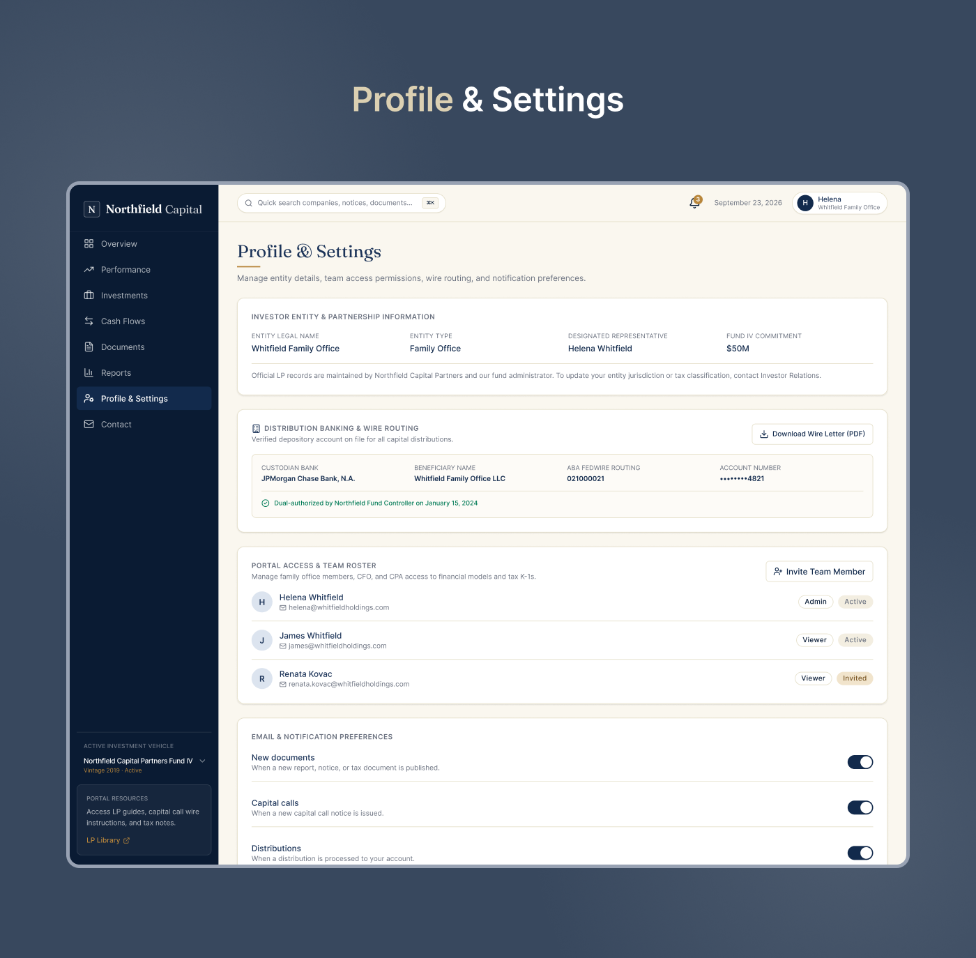 Investor Portal preview 6